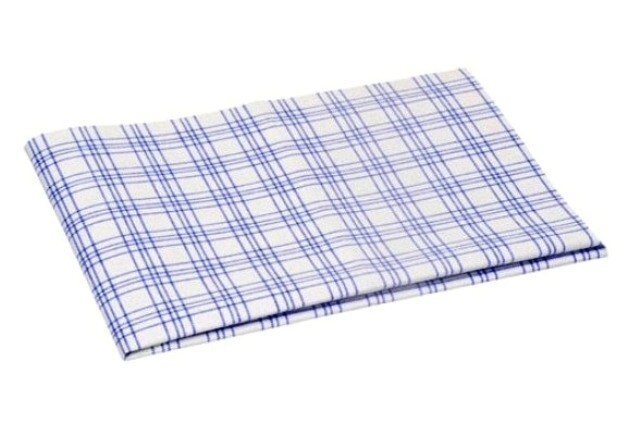 BLUE FARM | Vileda Professional. MicroFaser. Microfibre cloth for dishes and utensils cm 40 x 60. Kit 3 pieces