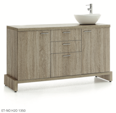 BLUE FARM | Vismara. Et-no. Furniture with or without sink. 2 finishes available