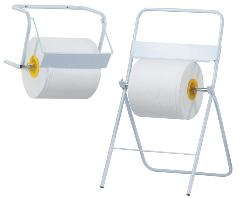BLUE FARM | GR. Wall and floor dispenser for 800-sheet rolls. 2 models