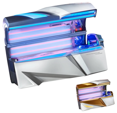 BLUE FARM | In Prema. Vegaz. Professional tanning bed. Collagen+. 5 setups available