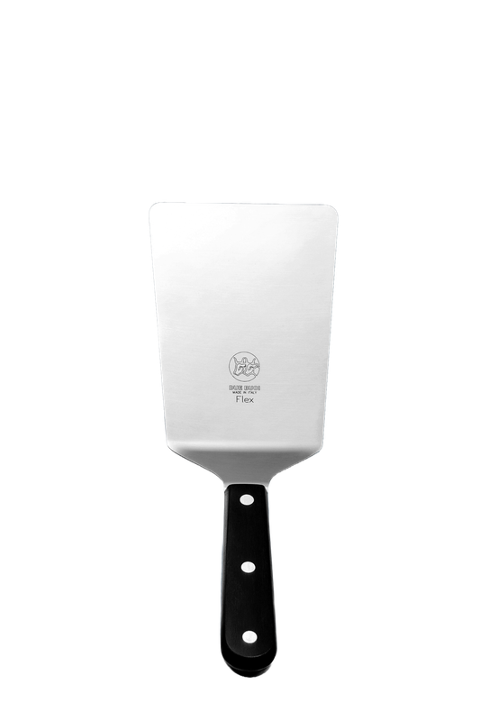 BLUE FARM | Due Buoi knives. 806CF. Flexible stainless steel spatula. 2 models available