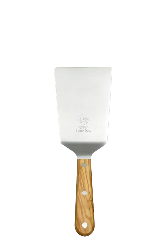 BLUE FARM | Due Buoi knives. 806SD. Thick stainless steel spatula. 2 models available
