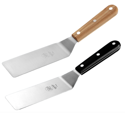 BLUE FARM | Due Buoi knives. 805LFX. Flexible stainless steel spatula. 2 models available