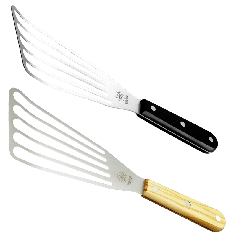 BLUE FARM | Due Buoi knives. 805DX. Steel frying spatula. 2 models available