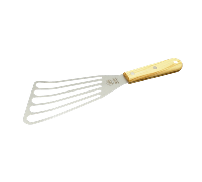 KALINDRA | Due Buoi knives. 805SX. Stainless steel frying spatula. For left-handed people