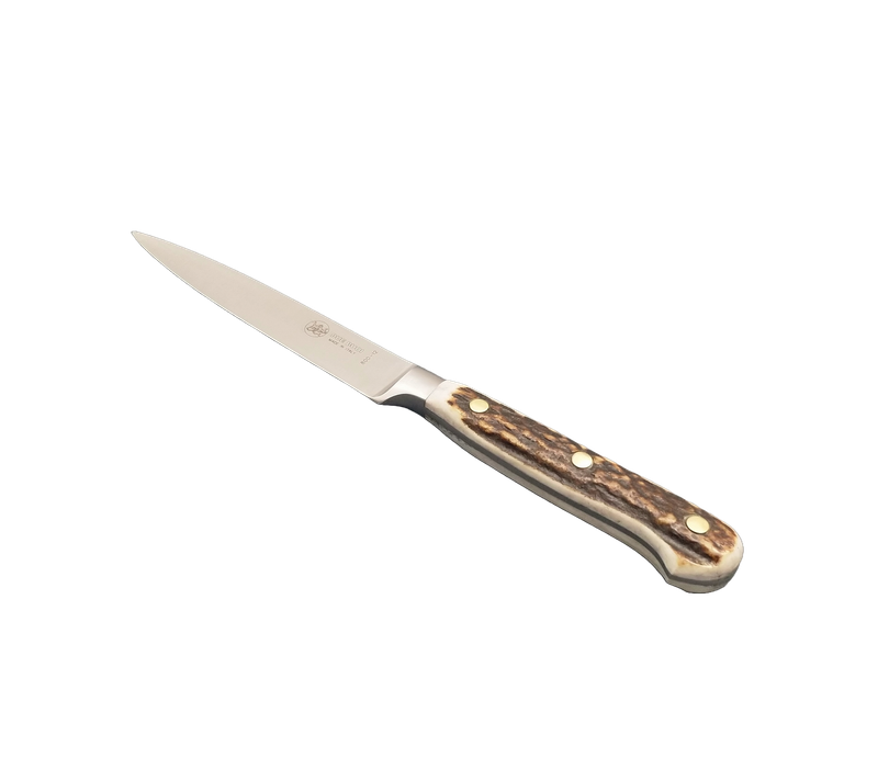 BLUE FARM | Due Buoi knives. 800/8-12. Cuchillo de chef forjado de punta recta para pelar frutas y verduras. Acero inoxidable. 6 modelos disponibles