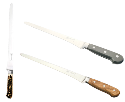 BLUE FARM | Due Buoi knives. 8809/30. Forged knife for filleting for chefs. Stainless steel. 3 models available