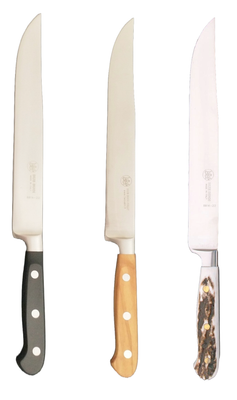 BLUE FARM | Due Buoi knives. 8814/22-6. Forged chef's knife for roasts. Stainless steel. 6 models available