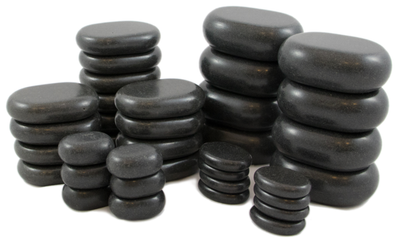 BLUE FARM | Weelko. Breathe. Stones kit basalt stones and hard stones for SPA massages. Available in 3 versions
