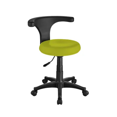 BLUE FARM | Weelko. Ergo. Pedicure and podiatry stool with swivel backrest. 3 colors available