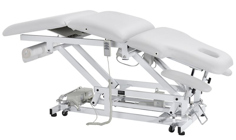 BLUE FARM | Weelko. Acrum. Massage and physiotherapy table with armrests and 3 motors