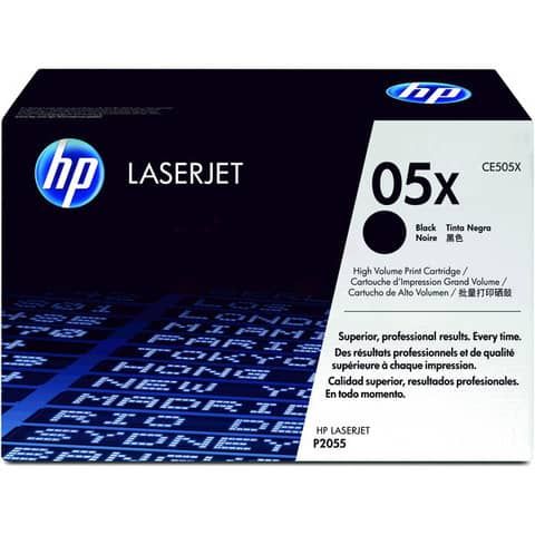 Toner alta capacit 05X HP nero  CE505X