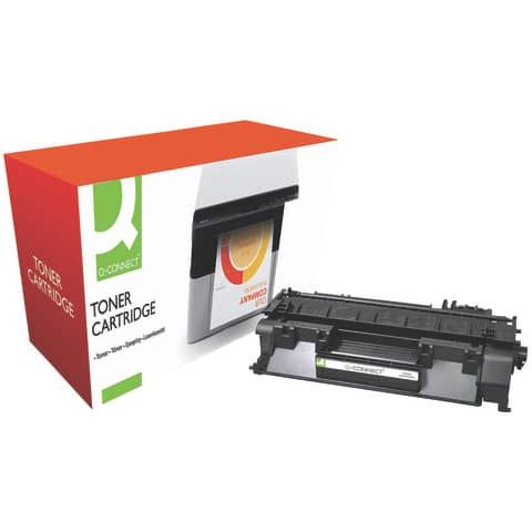 Toner Q-Connect compatibile con HP CE505A nero KF14571