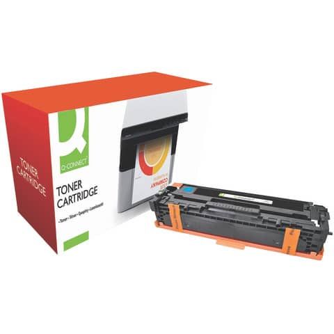 Toner Q-Connect compatibile con HP CB541A - ciano KF10822