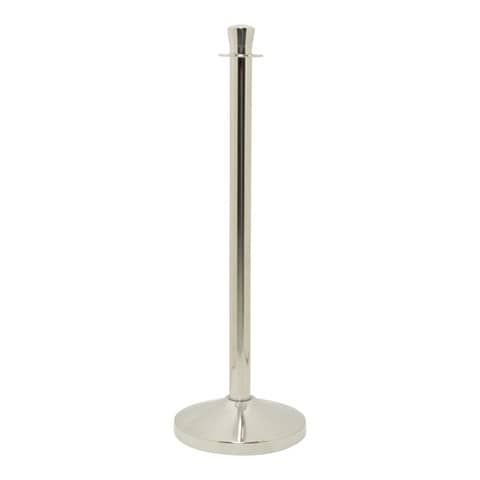 Base di colonna segnapercorso Securit in acciaio inossidabile lucido Cromato RS-CL-CH-B2