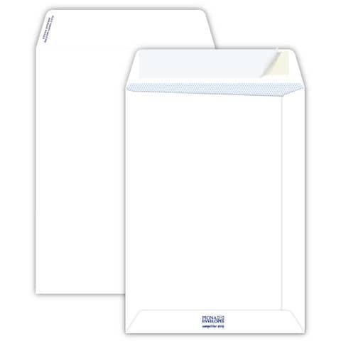Buste a sacco Pigna Envelopes Competitor Strip 80 g/m 190x260 mm bianco Conf. da 20 buste - 0654564