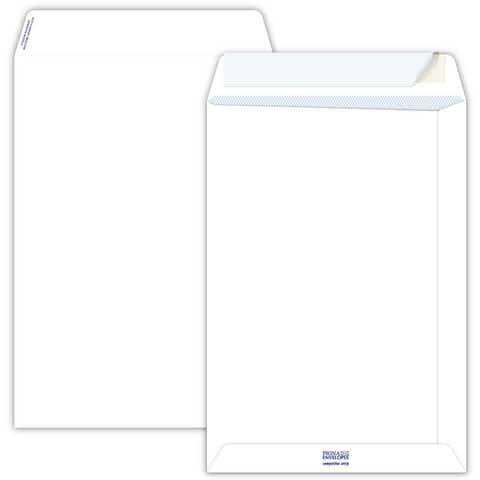 Buste a sacco Pigna Envelopes Competitor Strip 80 g/m 230x330 mm bianco Conf. da 20 buste - 0654573