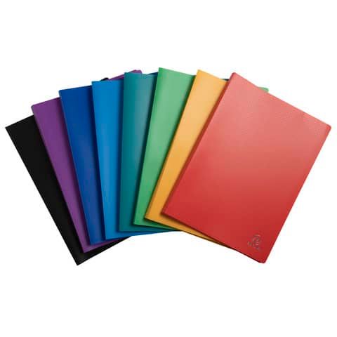 Portalistini Exacompta LINEA OPACO 8 colori assortiti ppl A4 40 buste 8540E