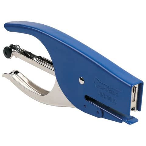 EC - Cucitrice manuale a pinza Turikan VIRGINIA passo 6 mm blu punto chiuso 0106B
