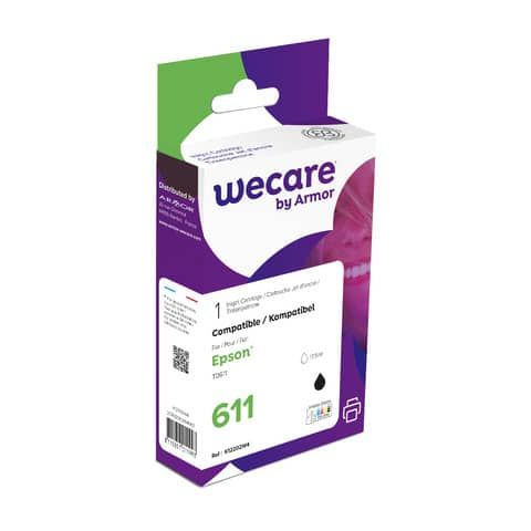 Cartuccia inkjet WECARE compatibile con Epson C13T06114010 - nero K12202W4