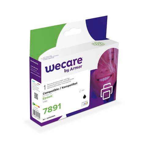 Cartuccia inkjet altissima resa WECARE compatibile con Epson C13T789140 - nero K20629W4