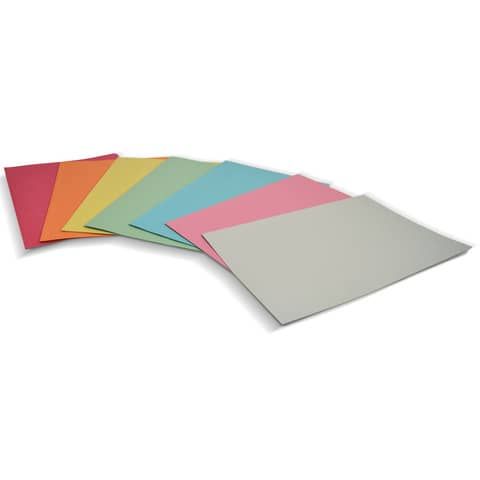 Cartelline a 3 lembi EURO-CART Cartoncino Manilla 25x33 cm gr. 145 g/mq verde  conf. da 50 pezzi CM03VE145_DESK