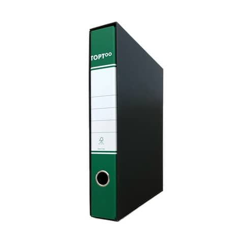 Registratore protocollo TOPToo con custodia dorso 5 cm verde 23x33 cm - FMCRTP5VE
