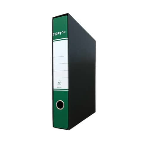 Registratore commerciale TOPToo con custodia dorso 5 cm verde 23x30 cm - FMCRTU5VE