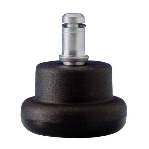 Piedini per sedie Unisit - Kit 5 piedini nero Conf. 5 pezzi - ACCPD5