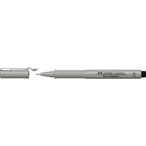 Penna punta in fibra Faber-Castell Ecco Pigment 0,5 mm 166599