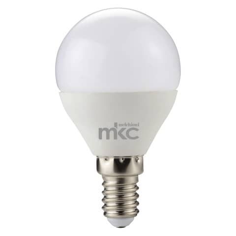 Lampadina MKC Minisfera LED E14 440 lumen bianco naturale 499048007