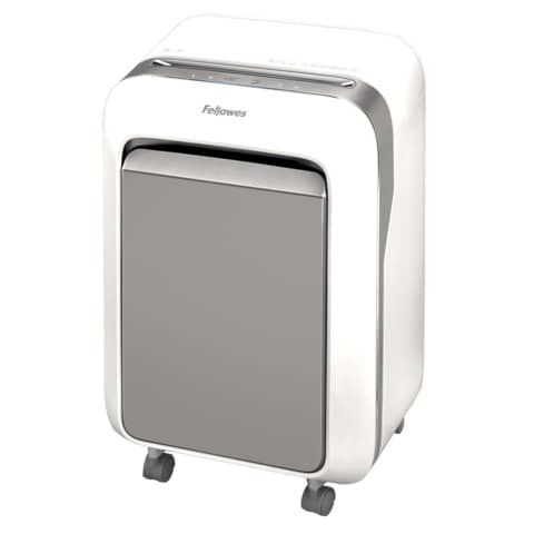 Distruggidocumenti uso moderato Fellowes LX211 - P-5 - 23 L - taglio a microframmenti 2x12 mm - bianco 5050301
