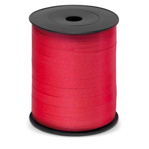 Nastro da regalo in rocchetto Brizzolari 10 mm x 250 mt rosso metallizzato 3870.ROSSO