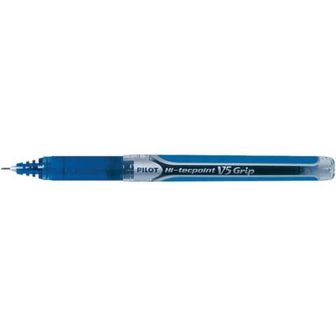 Penne a sfera con cappuccio Pilot Hi-Tecpoint V5 Grip 0,5 mm blu 6731