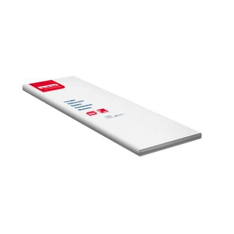 Tovagliette Fato Eco in fibra rigenerata 100x100 cm bianco Conf. 100 pezzi - 84042101