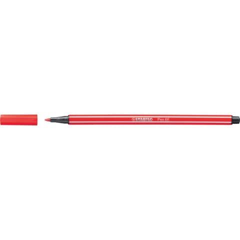 Pennarelli Stabilo Pen 68 1 mm  carminio - 68/48