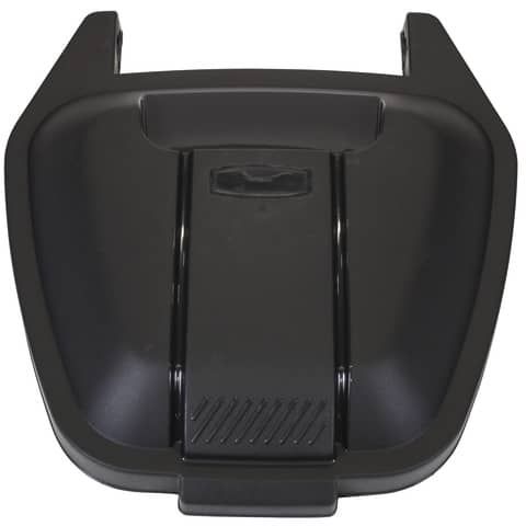 Coperchio per bidone portarifiuti Rubbermaid Mobile Bin 100 L nero R039245
