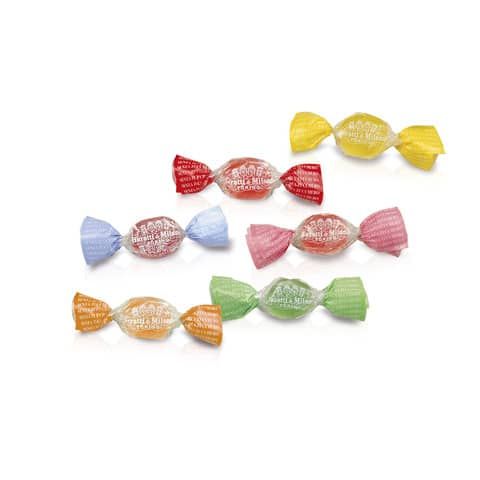Caramelle Geles Mini Baratti&amp;Milano Giada senza zucchero  - Assortite 6 gusti frutta - sacchetto 500 g - 01-0145