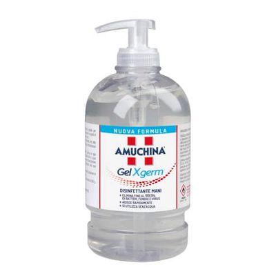 Disinfettante mani Amuchina Gel X-Germ 500 ml con dosatore - 06-0012