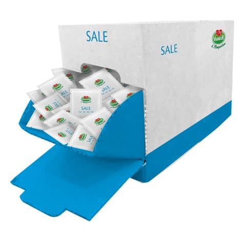 Sale ricristallizzato essiccato VIANDER essiccato in bustine monoporzione da 2 g conf. 500 pezzi - 01-0099