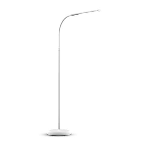 Lampada da terra a LED MAULpirro h 125 cm bianco con dimmer Z810001