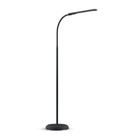 Lampada da terra a LED MAULpirro h 125 cm nero con dimmer Z810003