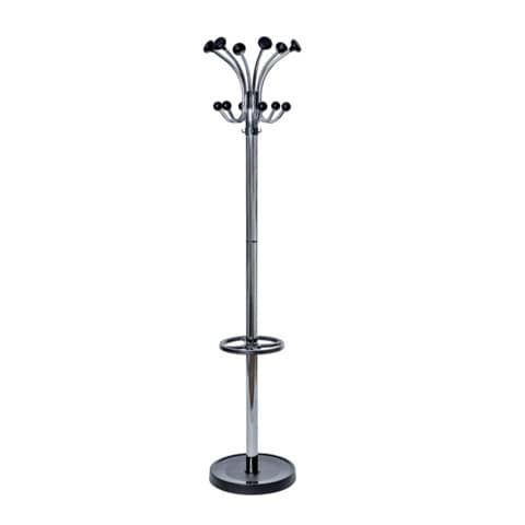 Appendiabiti MAULnebula argento chiaro h 176 cm - 20 ganci Z860004