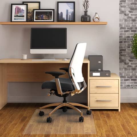 Tappeto protettivo Floortex CLEARTEX AdvantageMat 120x90 cm - pavimenti duri trasparente - FRC129225EV