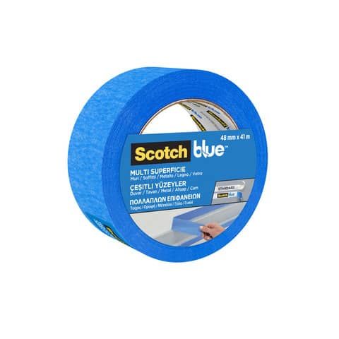 Nastro di mascheratura multisuperficie Scotch Blue? 2090 48 mm x 41 m blu - 7100289900