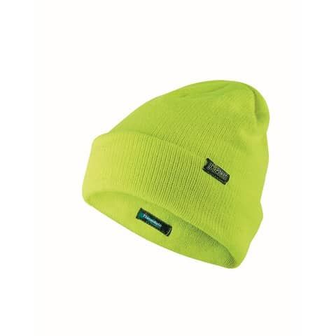 Berretto invernale One U-Power acrilico Thinsulate  monotaglia - giallo fluo - AC127YF ONE