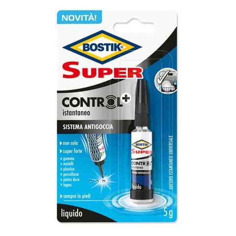Colla attaccatutto cianoacrilica Bostik Super Control+  - 5 gr D2718