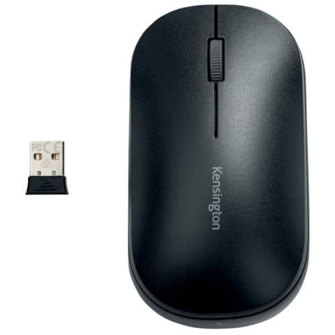 Mouse wireless doppio Kensington SureTrack? 48x184x105 mm nero K75298WW