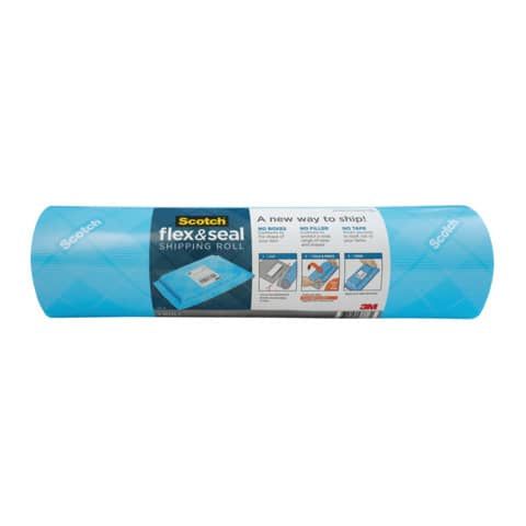 Rotolo per spedizioni Scotch? Flex &amp; Seal 38,1 cm x 3 mt blu FS-1510