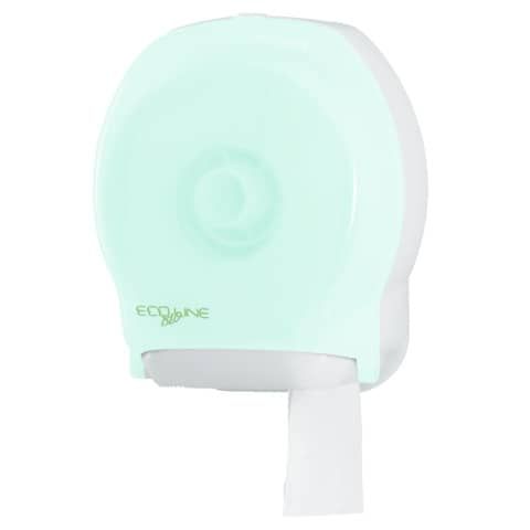 Mini distributore di carta igienica Hylab Jumbo Ecoline Beeo 22,5x12,5x27 cm verde opalino - E-TO/2S-S